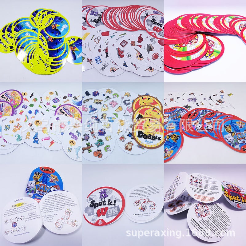 Spot It Card Dobble English Board Game Card To Find Your Sister A Large Amount Of Postage - Image 5